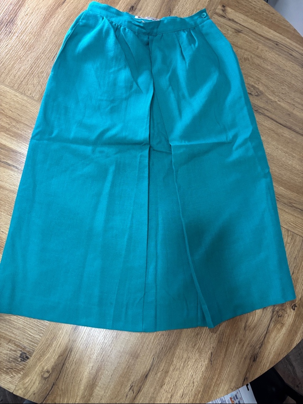 Worthington Teal Midi Skirt